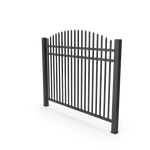 aluminum fence 3d